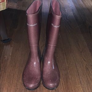 Columbia rain boots
